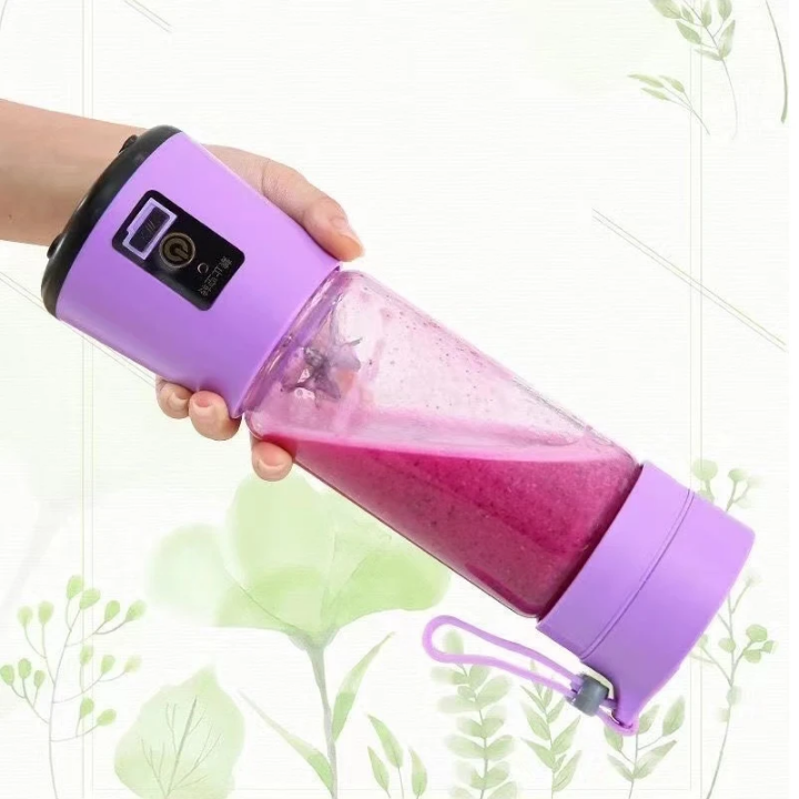 Mini mélangeur portable de 380 ml pour shakes et smoothies rechargeable par USB, presse-agrumes de voyage, tasse de jus.