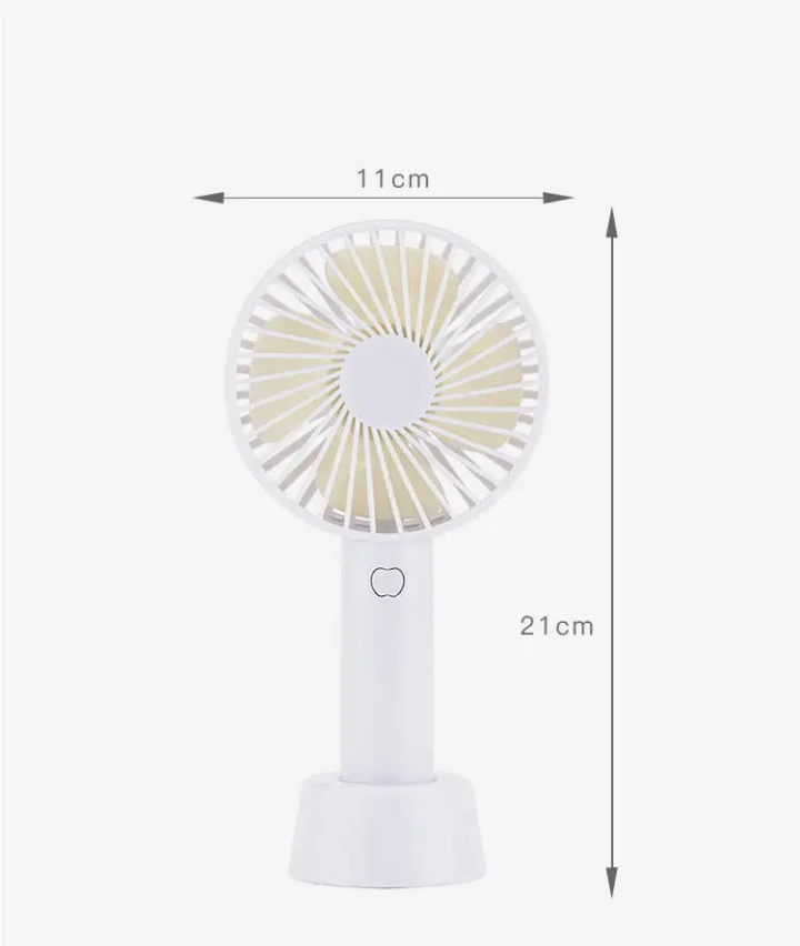 2024 mignon mini-ventilateur silencieux USB rechargeable portable sans fil de refroidissement par l'aire