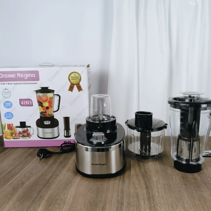 Mélangeur multifonctionnel 4 en 1 de haute qualité et appareils de cuisine mélangeur à jus de fruits viande hachée et haché