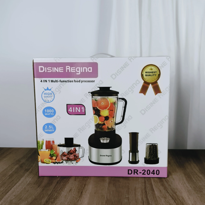 Mélangeur multifonctionnel 4 en 1 de haute qualité et appareils de cuisine mélangeur à jus de fruits viande hachée et haché