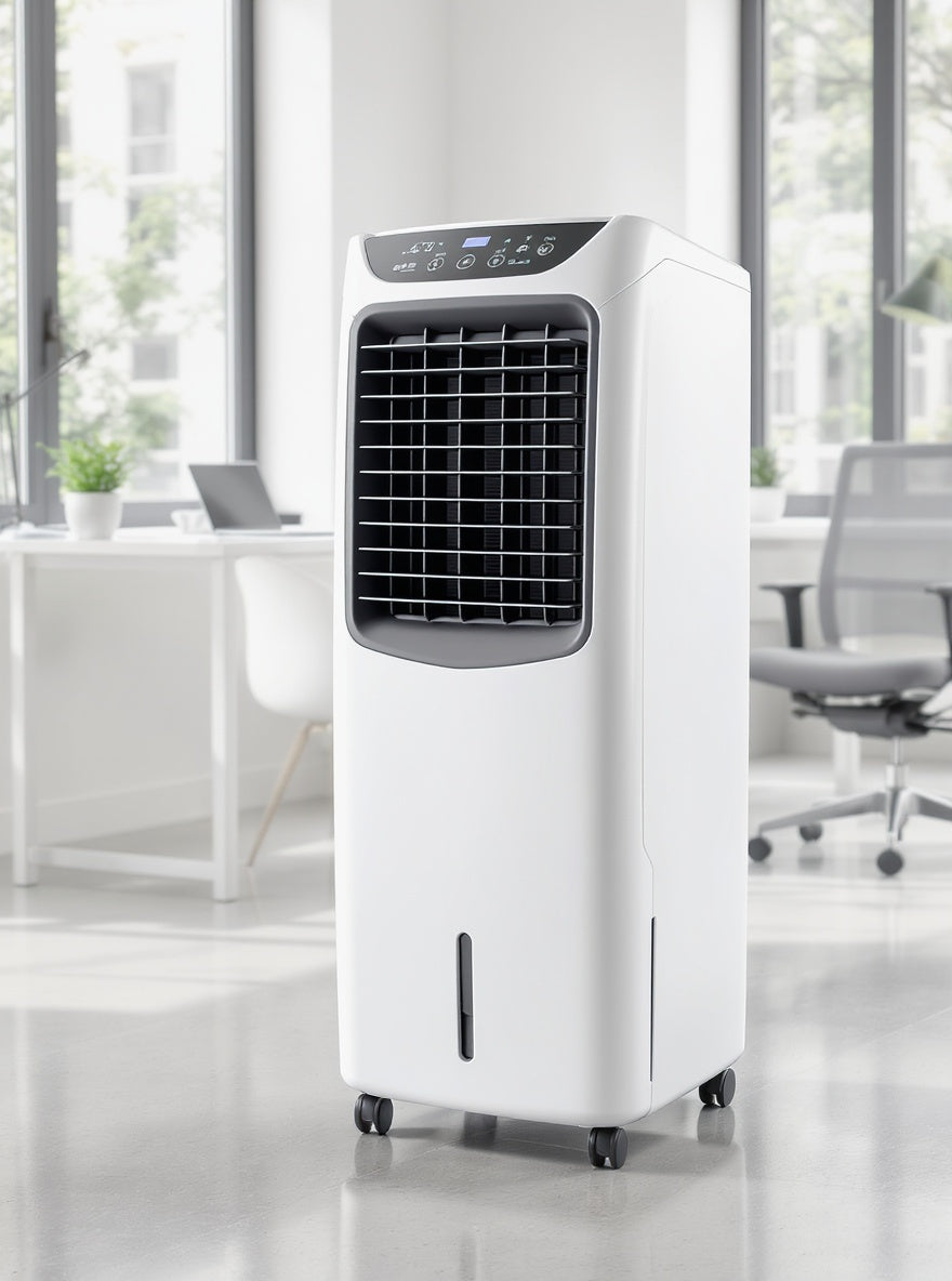 Haute qualité de 12 L ménage évaporatif eau refroidisseur d'aire autonome petite climatiseur de refroidissement pour la maison bureau.